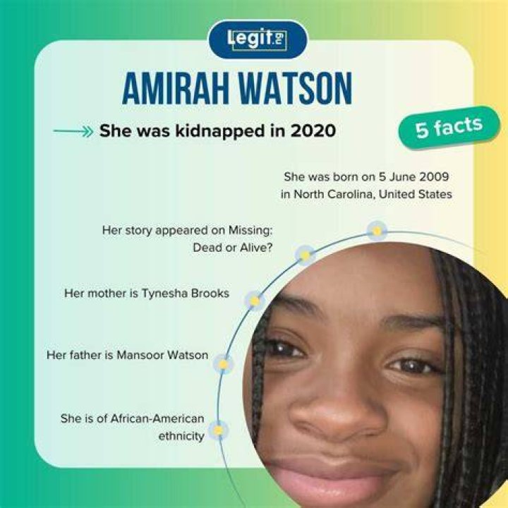 Amirah Watson's Vanishing And Return