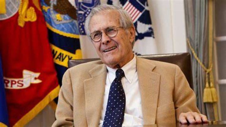 Former Defense Secretary Donald Rumsfeld dies at 88, says family